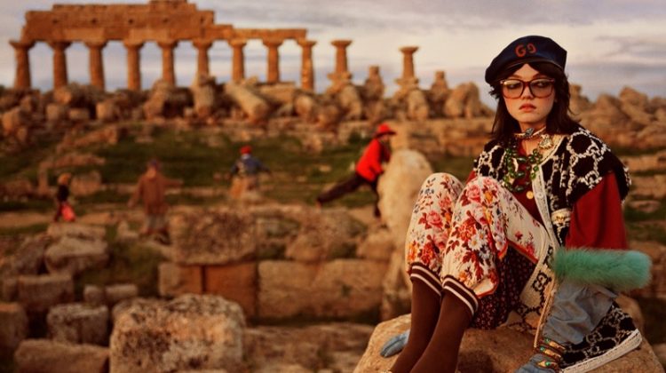 Gucci focuses on prints for pre-fall 2019 campaign