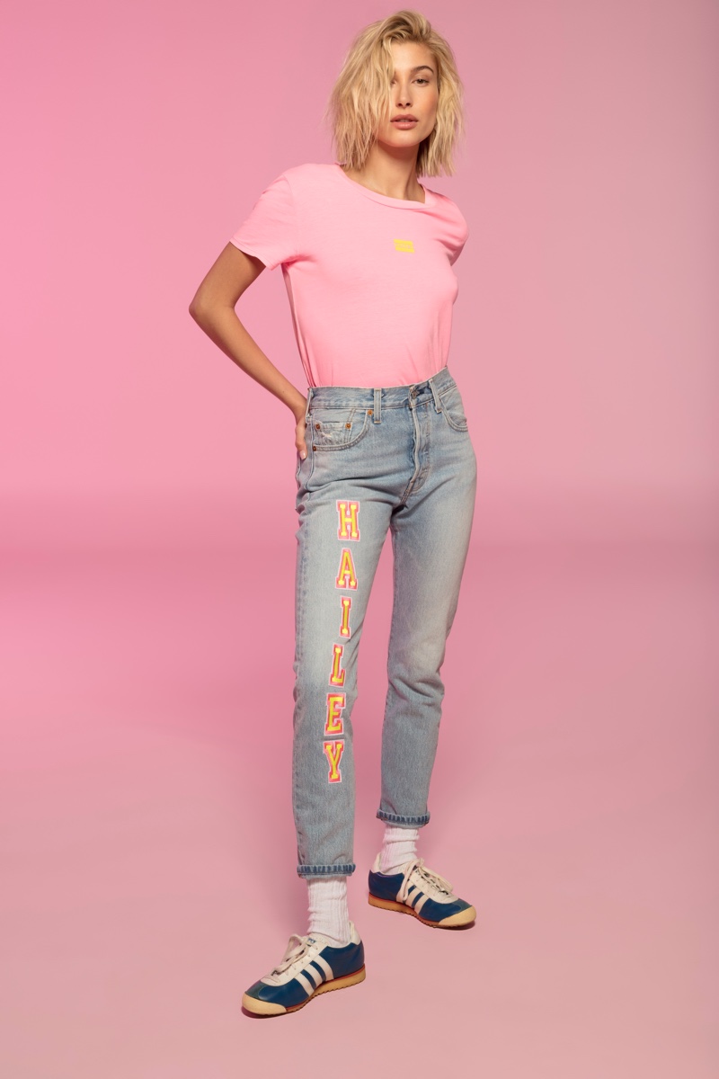 Hailey Baldwin stars in Levi's Festival spring 2019 campaign