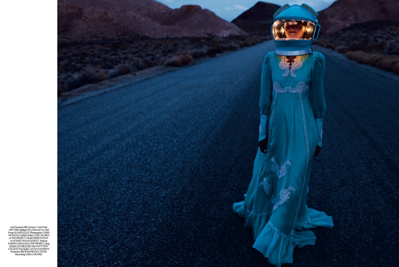 Herieth Paul Heads to Mars for Dress to Kill Magazine