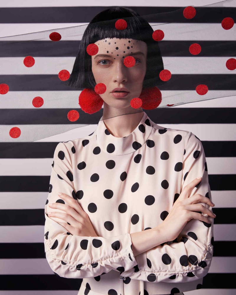 Ida Dyberg Goes Crazy for Polka Dots in How to Spend It