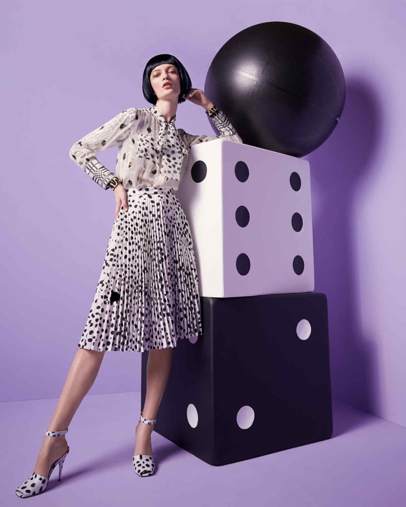 Ida Dyberg Goes Crazy for Polka Dots in How to Spend It