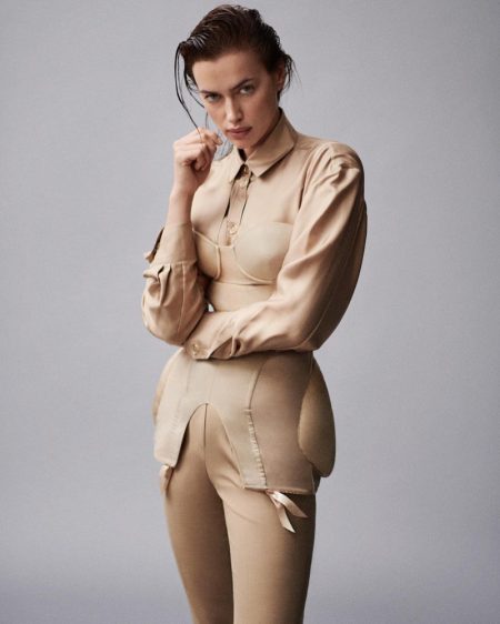 Irina Shayk Embraces Chic Neutrals for Vogue Brazil Irina Shayk Embraces Chic Neutrals for Vogue Brazil