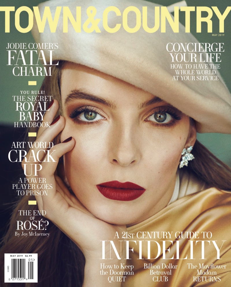 Jodie Comer on Town & Country May 2019 Cover