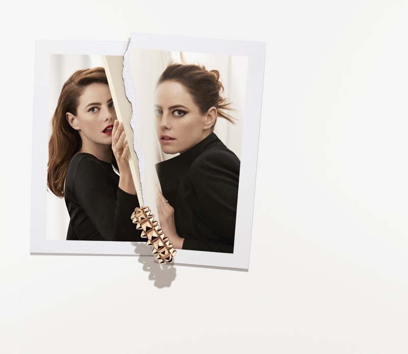 Kaya Scodelario stars in Clash de Cartier jewelry campaign