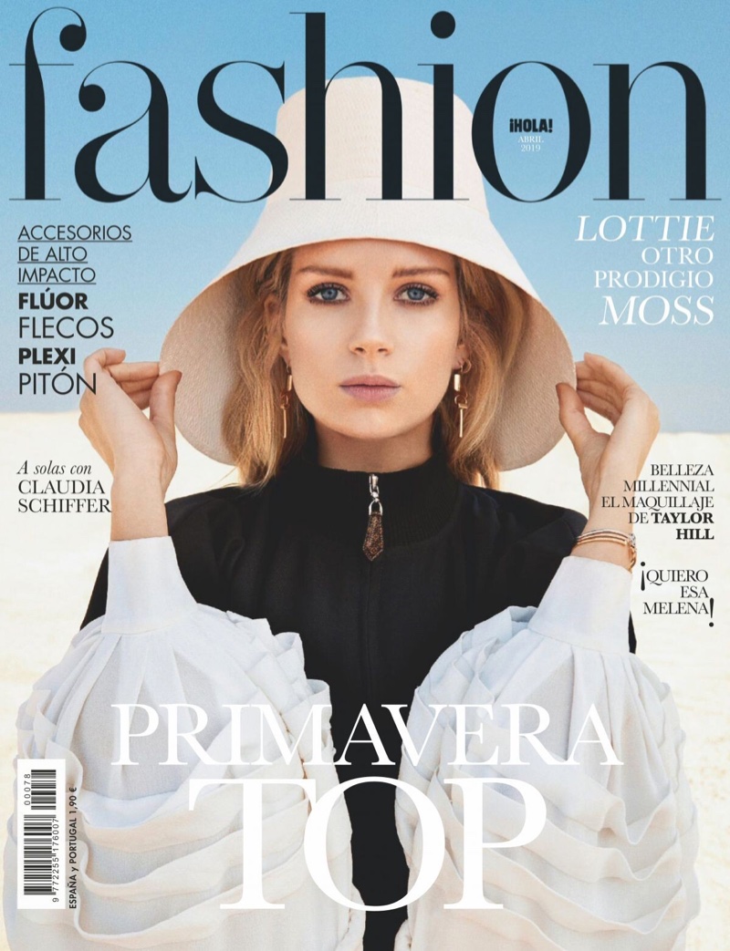 Lottie Moss Hola! Fashion 2019 Cover Fashion Shoot