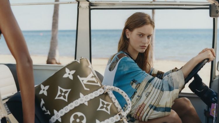 Sarah Dahl stars in Louis Vuitton summer 2019 campaign