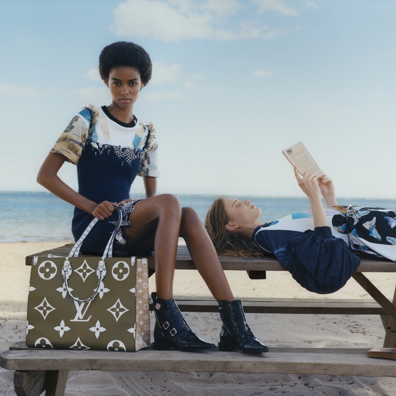 Louis Vuitton — Promo site for spring-summer campaign on Behance