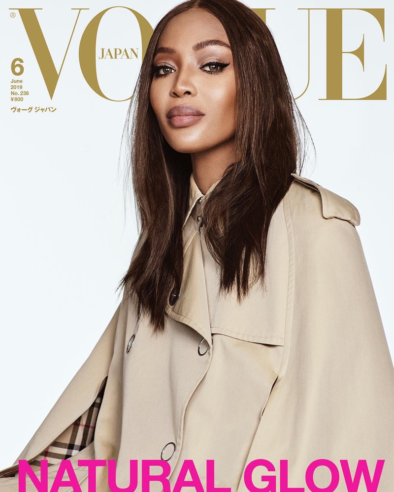 Naomi Campbell on Vogue Japan June 2019 Cover