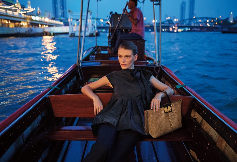 Madison Headrick stars in Neiman Marcus Art of Travel campaign