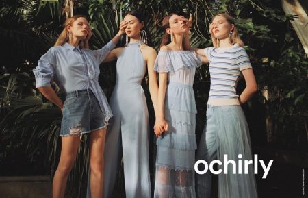 Ochirly Has a Garden Party With Summer 2019 Campaign Michal Pudelka photographs Ochirly summer 2019 campaign