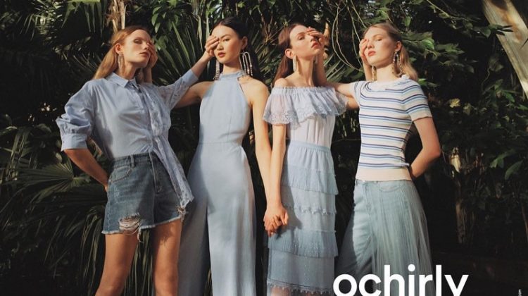 Ochirly Has a Garden Party With Summer 2019 Campaign