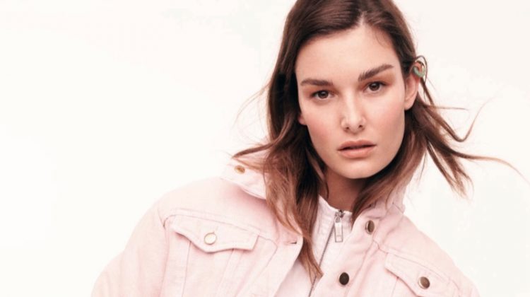 Ophelie Guillermand Poses In Spring Trends for ELLE Italy