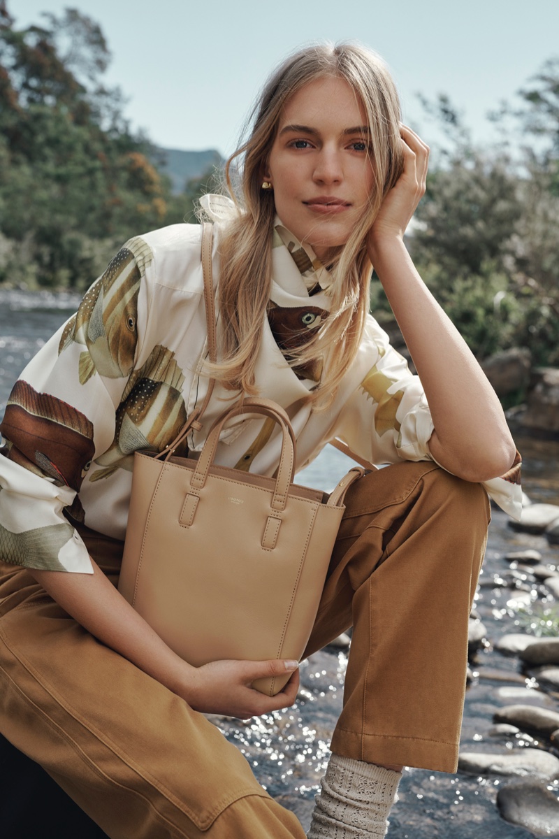 Vanessa Axente fronts Oroton winter 2019 campaign