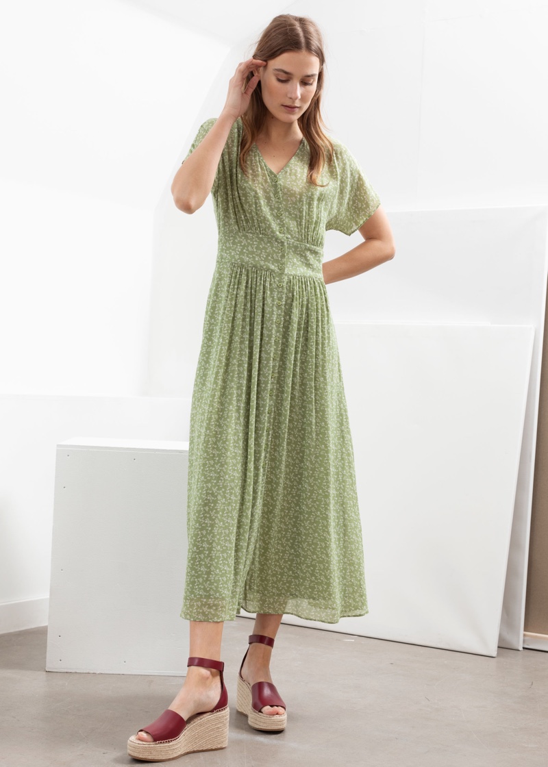 and other stories midi dress