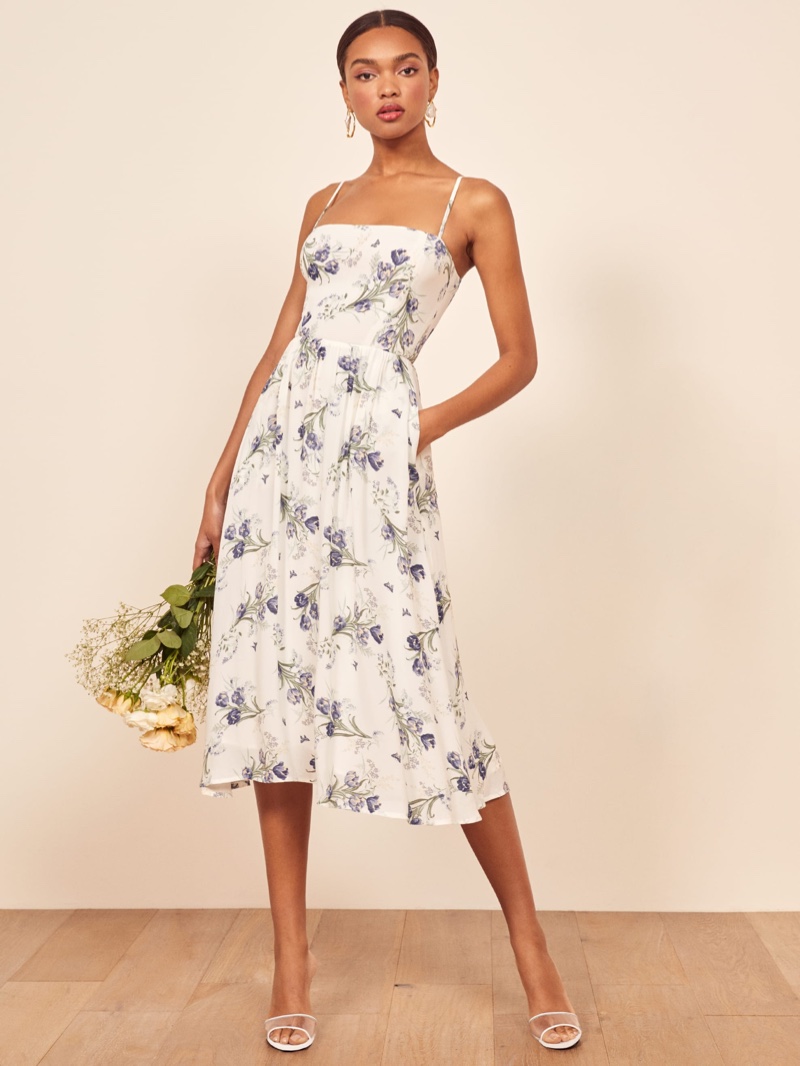 Reformation Rosehip Dress in Delilah $248