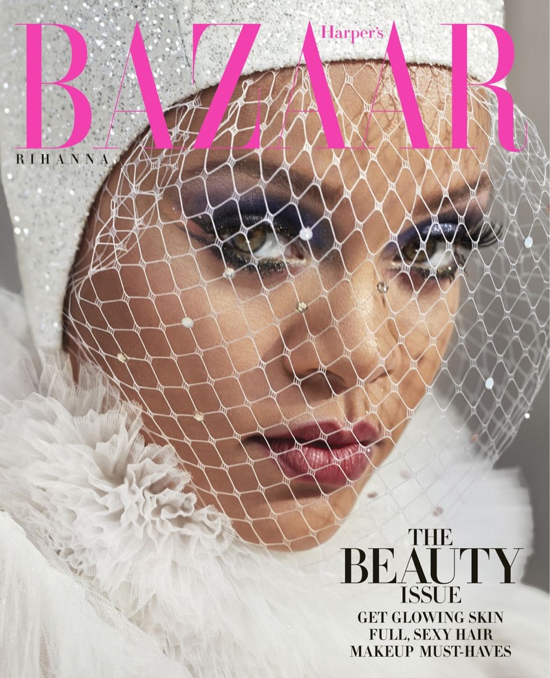 Singer Rihanna on Harper's Bazaar US May 2019 Cover