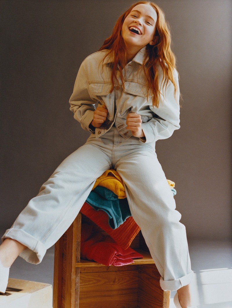 Sadie Sink stars in Pull & Bear campaign