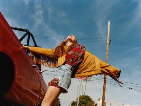 Sadie Sink Pull & Bear Campaign Collaboration