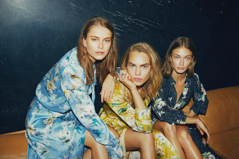 Line Brems, Victoria Plum and Mathilda Henrikson star in Sand Copenhagen spring-summer 2019 campaign