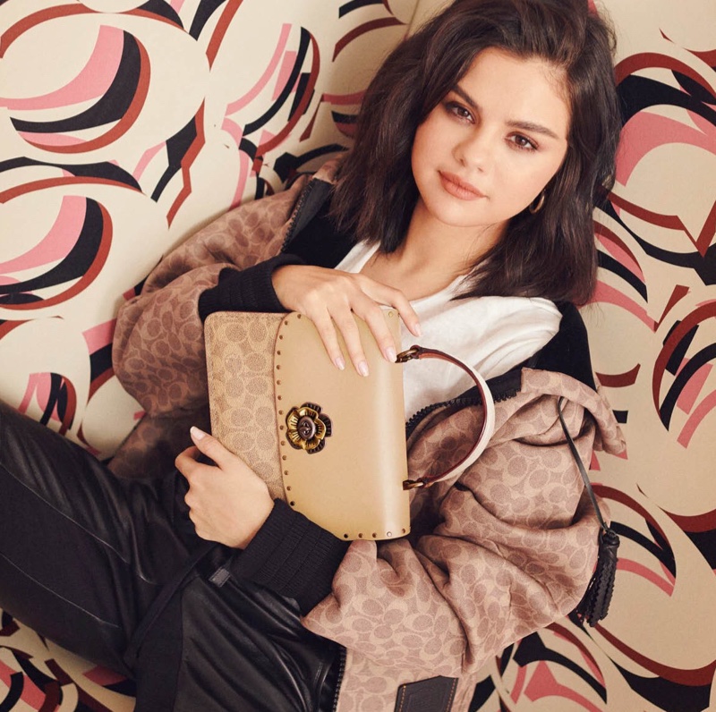 Selena Gomez Fall 2018 Coach Handbag, Clothing Campaign: Pics | atelier ...