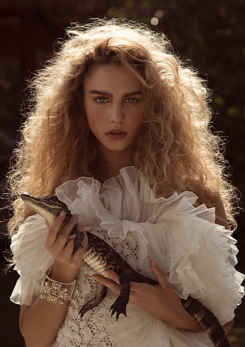 GNTM's Simone Stuns in the Everglades for InStyle Germany