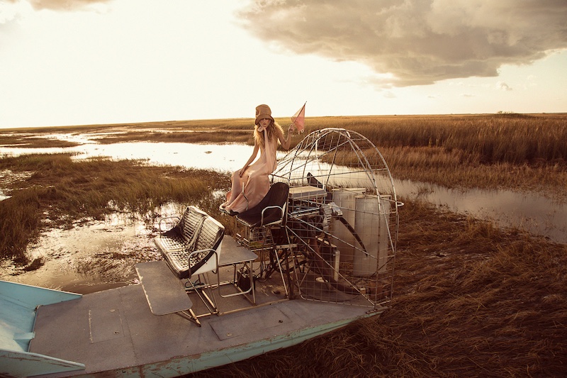 GNTM's Simone Stuns in the Everglades for InStyle Germany