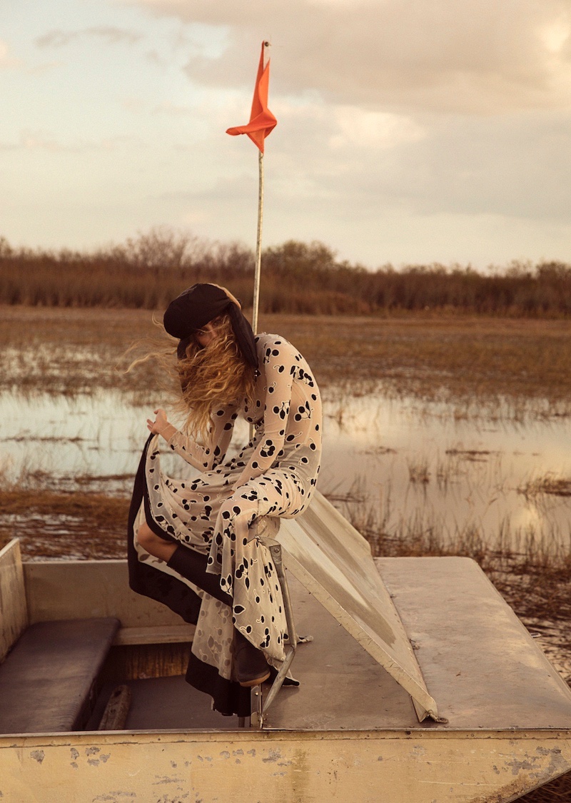 GNTM's Simone Stuns in the Everglades for InStyle Germany