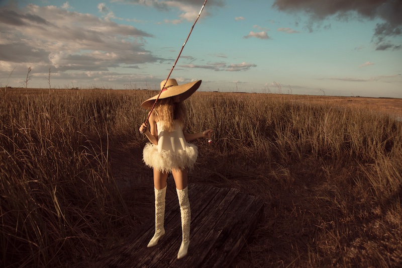 GNTM's Simone Stuns in the Everglades for InStyle Germany