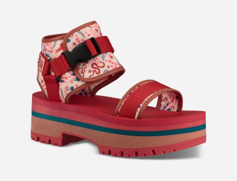 Teva x Anna Sui Indio Jewell Sandals in Lollipop $275