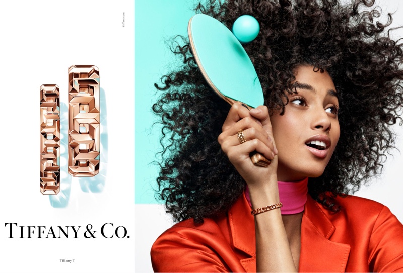 Imaan Hammam fronts Tiffany & Co. spring-summer 2019 campaign