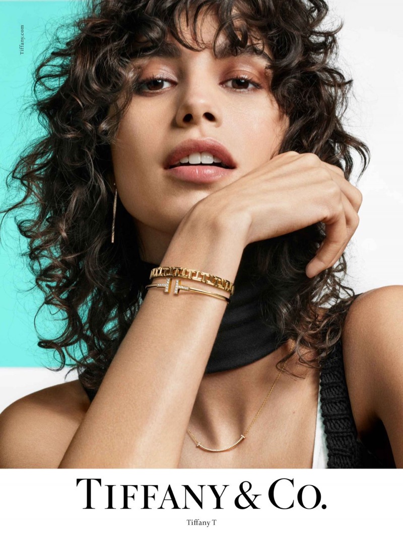 Mica Arganaraz is the face of Tiffany & Co. spring-summer 2019 campaign