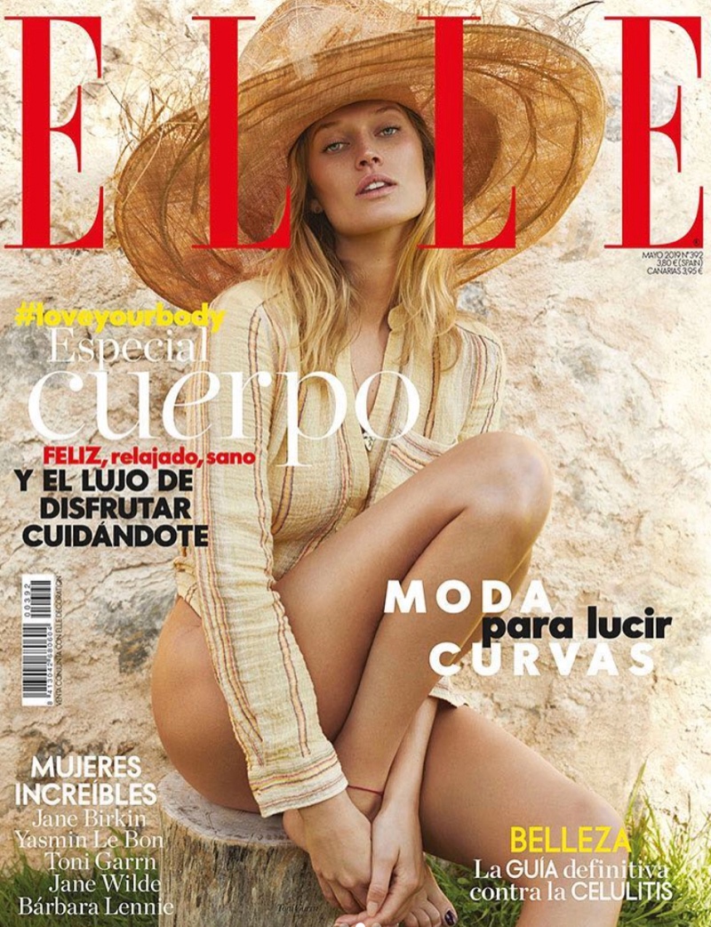 Toni Garrn on ELLE Spain May 2019 Cover