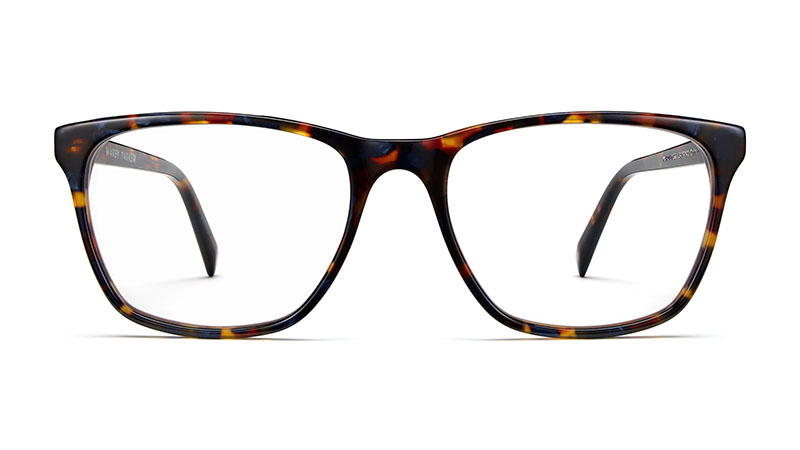 Warby Parker Yardley Glasses in Blue Marbled Tortoise $95