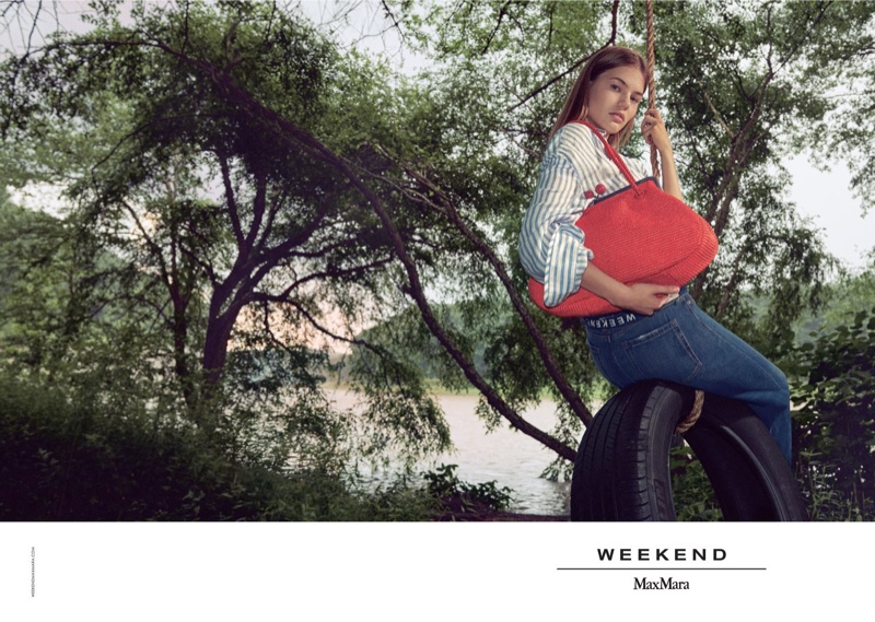 Myrthe Bolt fronts Weekend Max Mara spring-summer 2019 campaign