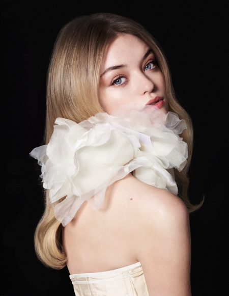 Willow Hand Poses in Romantic Looks for Issue Magazine Willow Hand Poses in Romantic Looks for Issue Magazine