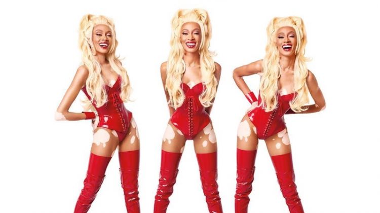 Winnie Harlow Channels RuPaul for MAC ‘Viva Glam’ Ads