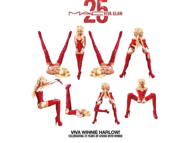 MAC Cosmetics launches Viva Glam 25th Anniversary campaign