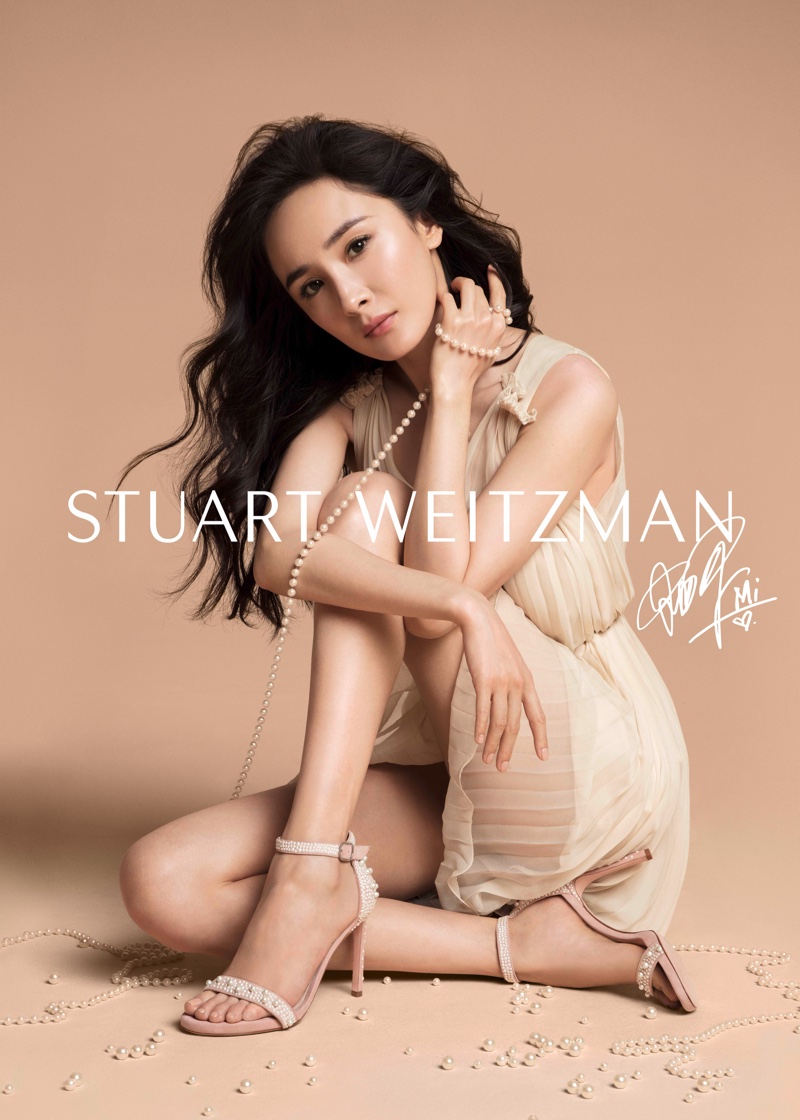 Actress Yang Mi stars in Stuart Weitzman spring 2019 campaign