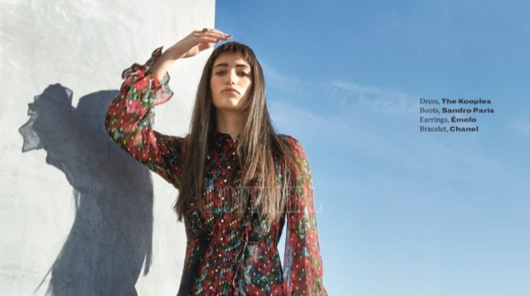 Alba Lackner Wears Statement Styles for L’Officiel India
