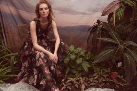 Alexina Graham Embraces Floral Fashion in Marie Claire Czech Alexina Graham Embraces Floral Fashion in Marie Claire Czech