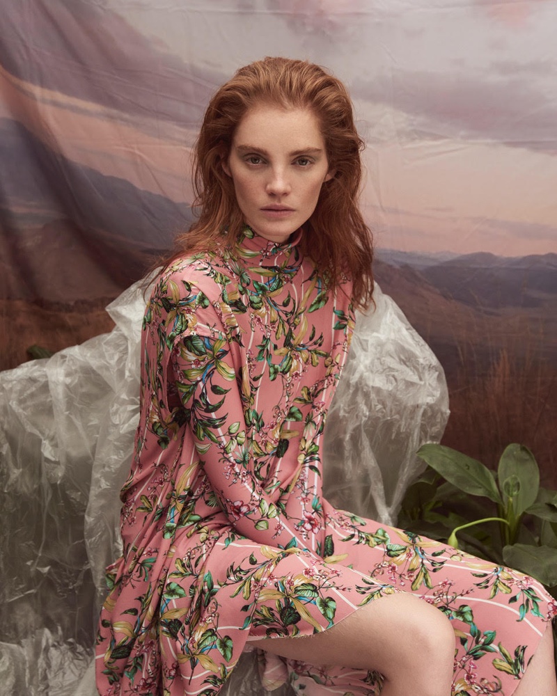 Alexina Graham Marie Claire Czech Andreas Ortner Cover Editorial