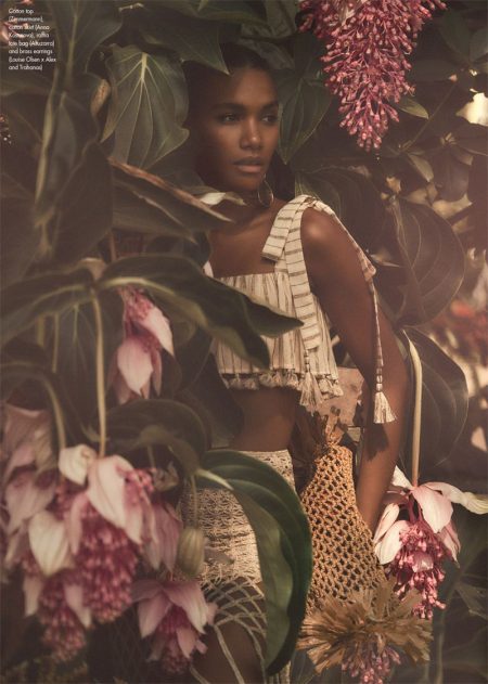 Arlenis Sosa Wears Tropical Styles for ELLE Canada Arlenis Sosa Wears Tropical Styles for ELLE Canada