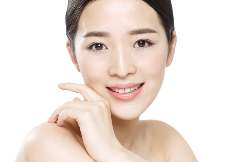 Asian Model Fresh Face Beauty