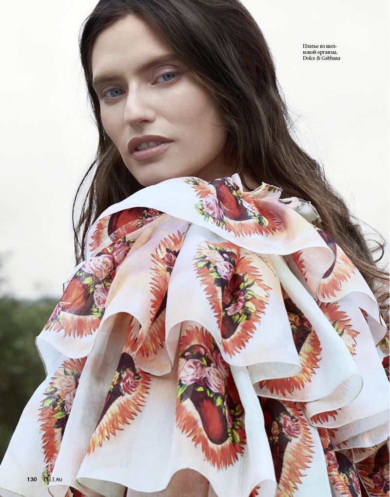 Bianca Balti Elle Russia 19 Cover Fashion Editorial