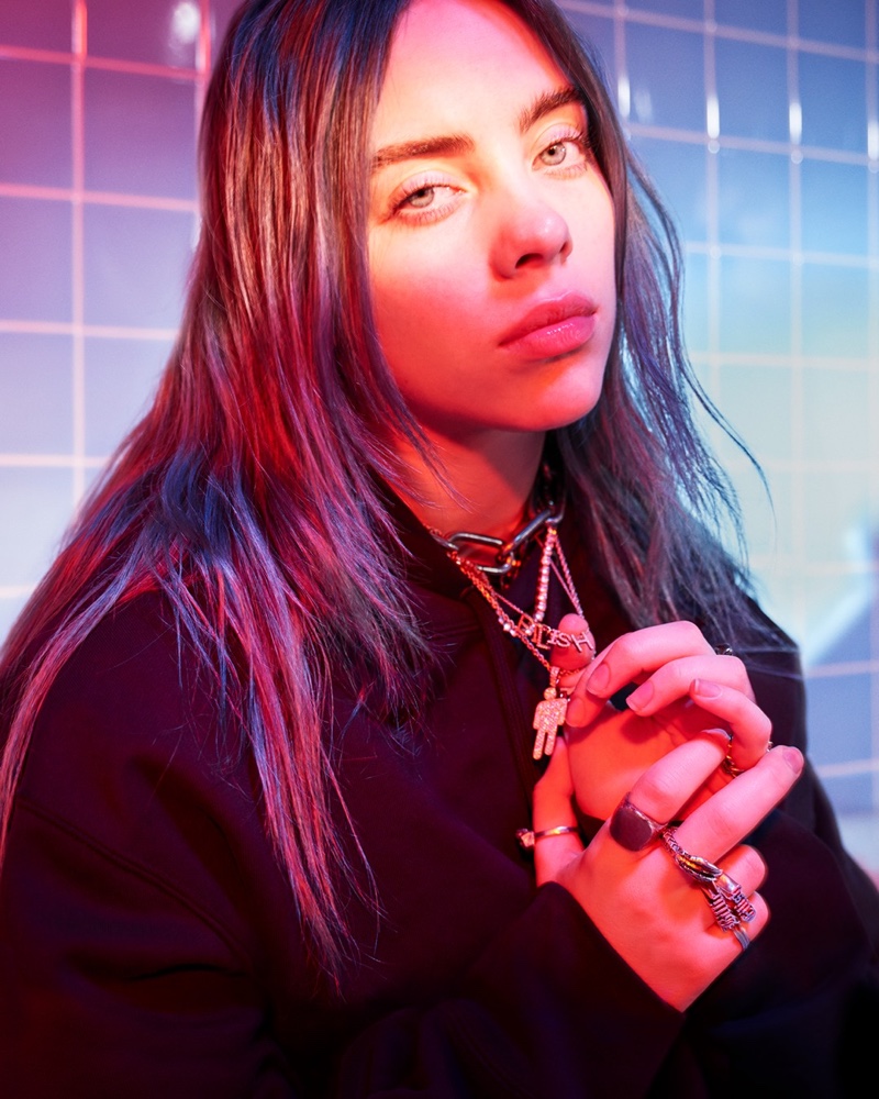 Singer Billie Eilish fronts Calvin Klein #mycalvins campaign