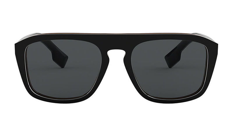 Burberry BE4286 Sunglasses in Black with Grey Lenses $285