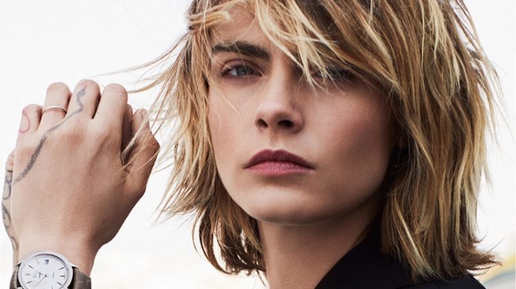 Cara Delevingne Models Tag Heuer’s Carrera Watch