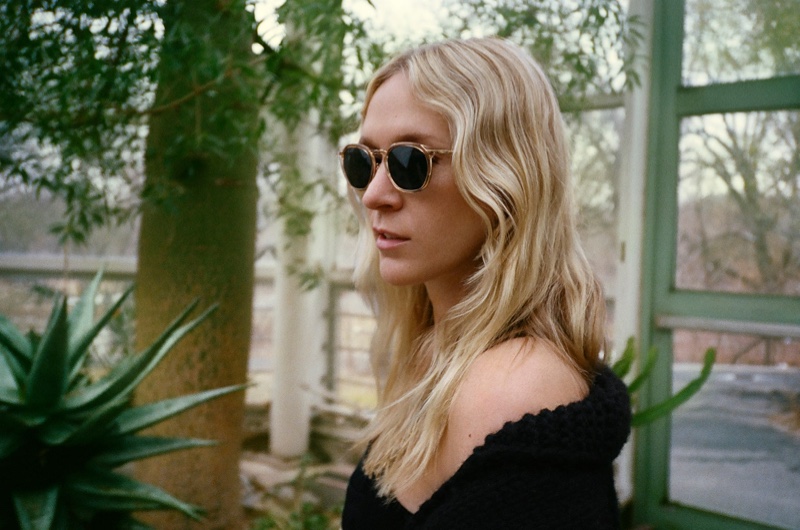 Warby Parker Crystal Overlay Glasses Chloe Sevigny