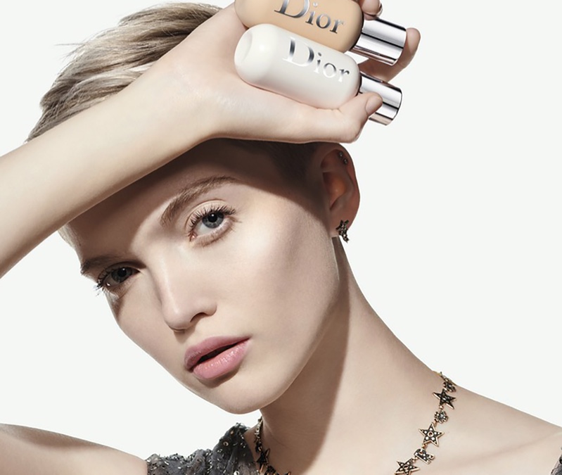 Ruth Bell stars in Dior Backstage foundation campaign