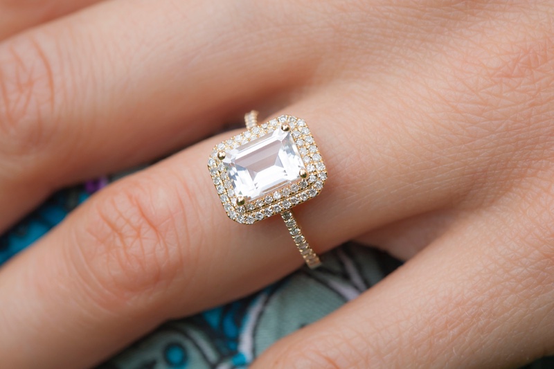 Emerald Cut Engagement Ring